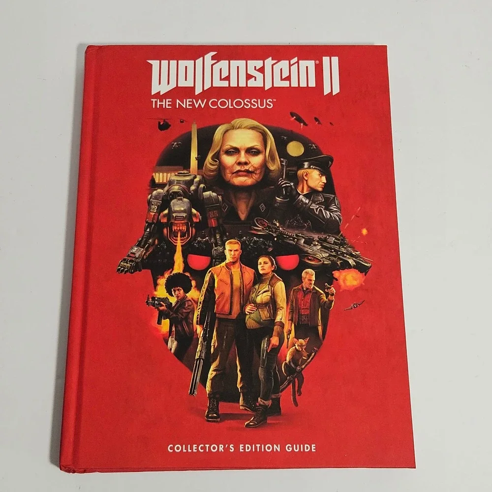 Wolfenstein II The New Colossus Collector's Edition Guide Prima Games Hardcover